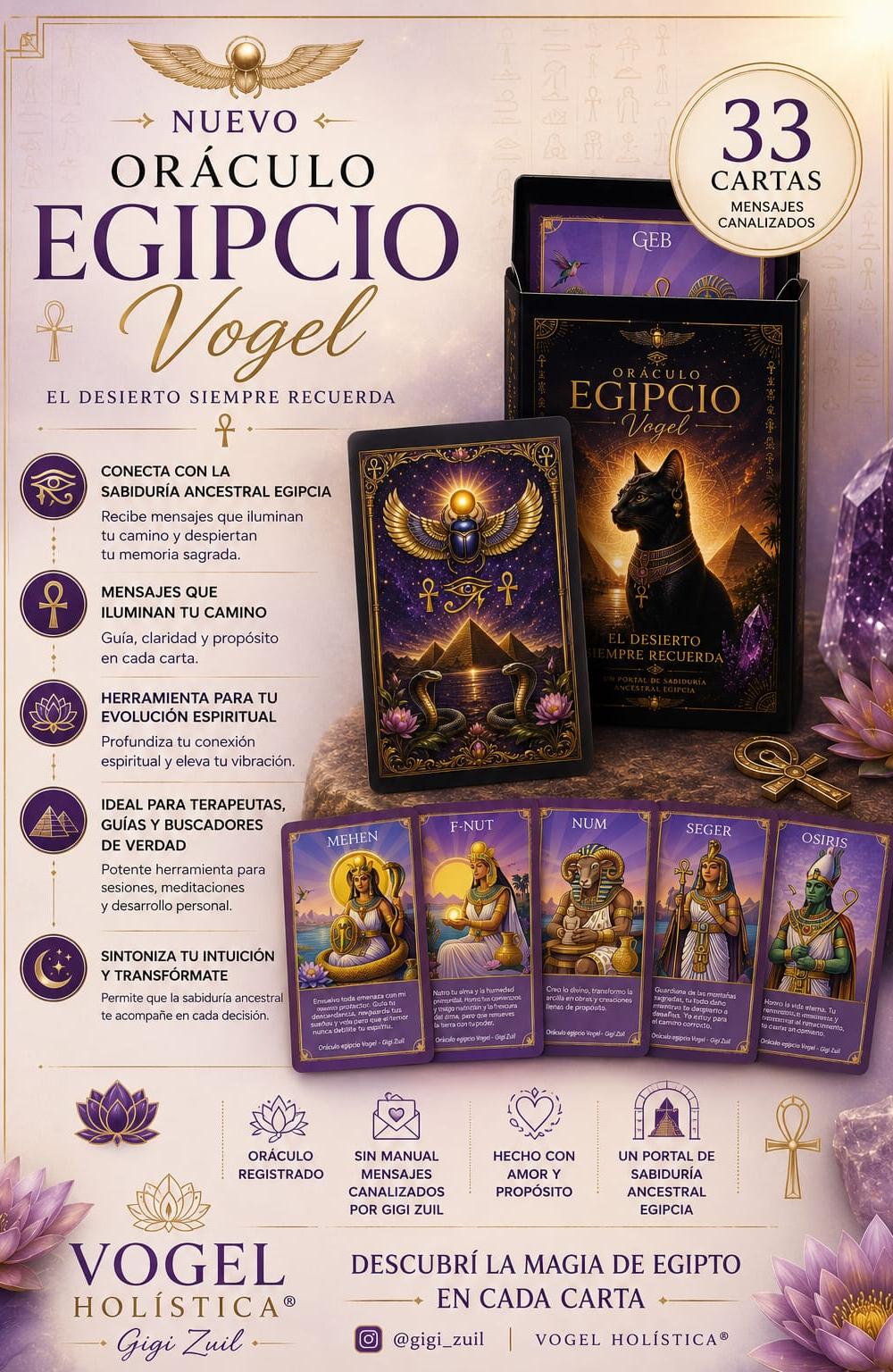 ORÁCULO EGIPCIO VOGEL®